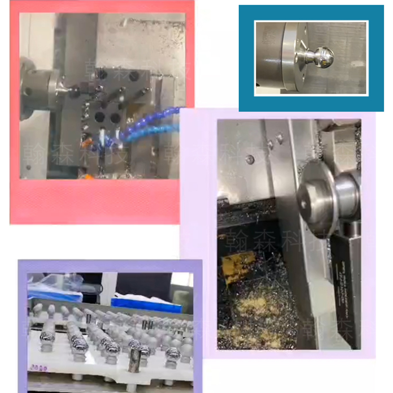 球面圆弧滚压工具 — 硬质合金滚轮镜面滚压刀